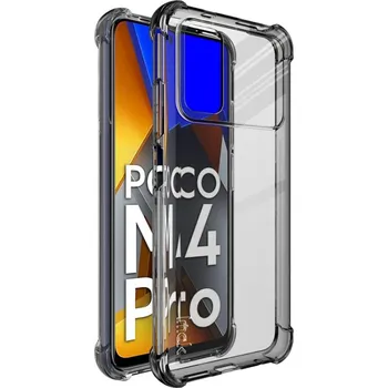 Pouzdro na mobilní telefon IMAK 43257 IMAK Ochranný silikonový kryt + fólie Xiaomi Poco M4 Pro černý