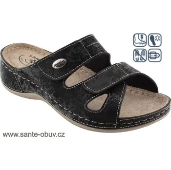 Dámská zdravotní obuv SANTÉ DS/152 ČERNÁ zdravotní obuv, --- - 37