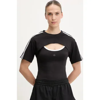 Dámské tričko Tričko adidas Originals Cut-Out Tee JD0042 černá 99X, vel. S