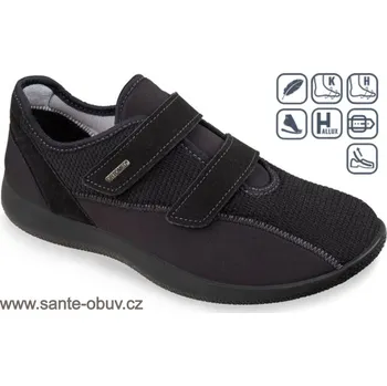 Dámská zdravotní obuv SANTÉ MJ/5010 ČERNÁ vel.41-46, --- - 46