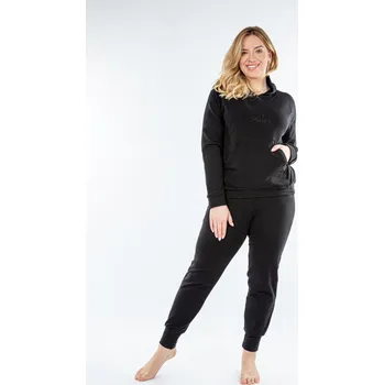 Bavlněná tepláková souprava Seattle H1 Barva: Černá, Velikost: 2XL