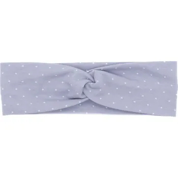 Čelenka Dětská čelenka lila puntík 7m-5r