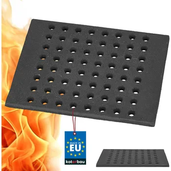 Rošt do krbu a kamen Rošt litinový krbový do pece 30x24 cm - 30 cm \ 24 cm