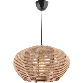 Závěsný lustr Jute krémový