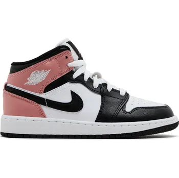 Dámské tenisky Air Jordan Jordan 1 Mid White Rust Pink Black (GS) Velikost: 38