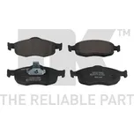 Sada brzdových destiček, kotoučová brzda NK 222534