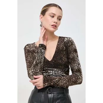 Body Body Guess W3BP20.KBXP0 hnědá 88A, vel. XL