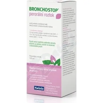 Lék na kašel, rýmu a nachlazení Bronchostop por.sol.1x120ml