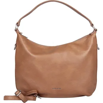 Velká hnědá kabelka na rameno David Jones CM7426