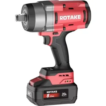 ROTAKE T5-80D aku rázový utahovák 3/4" - 20V / 8,0Ah