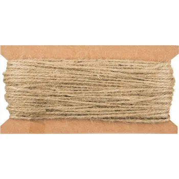 Provázek lněný hnědý, 20 m