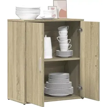 Komoda Komoda, 2 dvířka, dřevo, dub sonoma, NORTY TYP 17