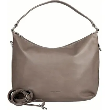 Kabelka VVelká kabelka na rameno David Jones CM7726 šedo-hnědá