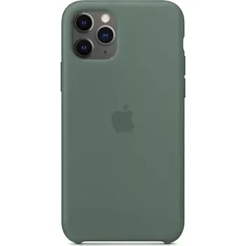 Pouzdro na mobilní telefon Apple Silikonový kryt pro iPhone 11 Pro Max - Pine Green (MX012ZM/A)
