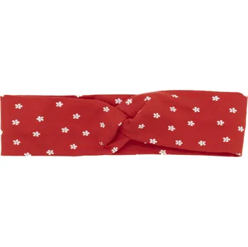 Čelenka Čelenka červená s květinami