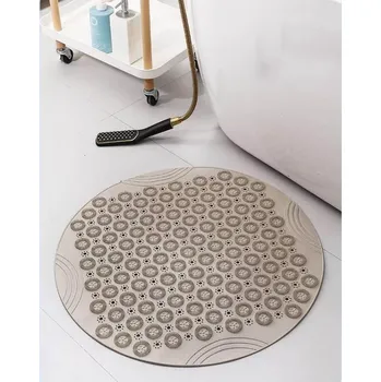 Koupelnový nábytek Masážní protiskluzová podložka do sprchy - béžová (MATT2)