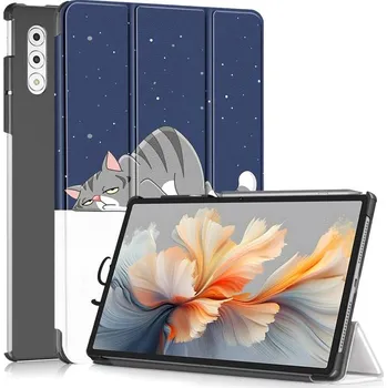 Pouzdro na tablet VSECHNONAMOBIL 104439 ART Zaklápěcí pouzdro pro Lenovo Yoga Tab Plus LAZY CAT