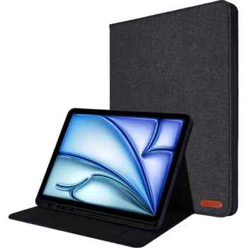 Pouzdro na tablet VSECHNONAMOBIL 106029 FABRIC Zaklápěcí kryt pro Apple iPad Air 11 2025 / Air 11 2024 černý