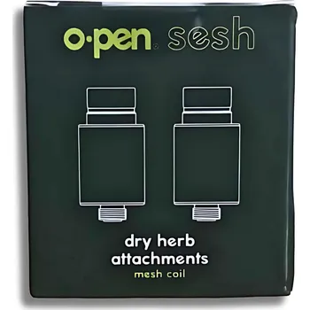 vaporizér Náhradní atomizér na sušinu pro vaporizér O.Pen Sesh, 2 ks (O.Pen Sesh Replacement Dry Herb Atomizer je náhradní 2-kusové balení atomizérů pro suchý materiál, které rozšiřuje možnosti vašeho O.Pen Sesh vaporizéru o vaporizaci suchých bylinek.)