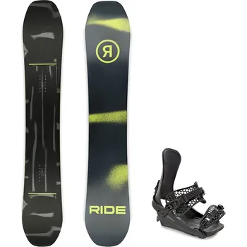 Snowboarding Snowboard komplet Ride Manic + vázání RAVEN King Velikost: 156 cm, Velikost vázání: L