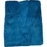 Dámský mikroplyšový župan BENTER Barva: Modrá, Velikost: L