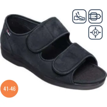 Dámská zdravotní obuv SANTÉ MJ/514 obuv černá vel. 41-46, černá - 44