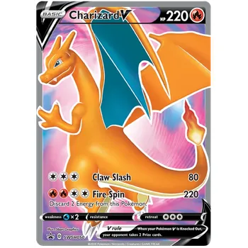Sběratelská karetní hra Pokémon TCG Charizard V SWSH050 - PROMO