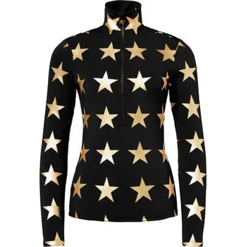 Dámská mikina Dámská mikina Goldbergh LUNARIA - černá/zlatá XL