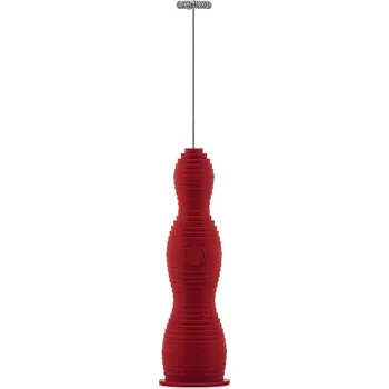 Šlehač mléka Alessi Pulcina Červená