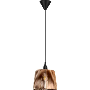 Závěsný lustr Akin hnědý