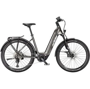 Elektrokolo KTM Macina Aera 872 LFC ABS - Machine Grey (Silver+Black) velikost rámu L