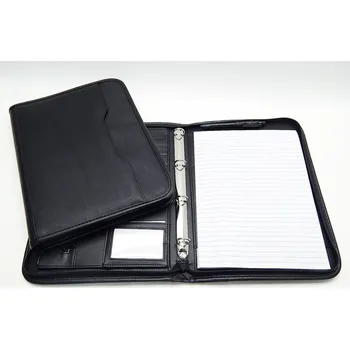 Portfolio KOH-I-NOOR Portfolio 4kroužkové A4 černé + propiska