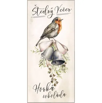 Čokoláda Vánoční hořká čokoláda 100g – Štědrý večer