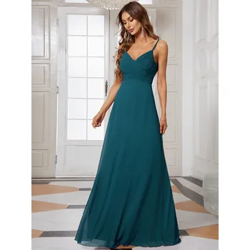 Dámské šaty Áčkové šaty s odhalenými zády Barva: Tyrkysová, Velikost: 3XL