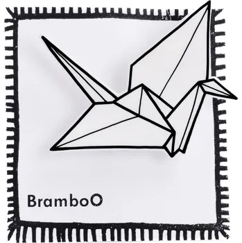 Brož Brož origami Jeřáb - Bramboo 28706