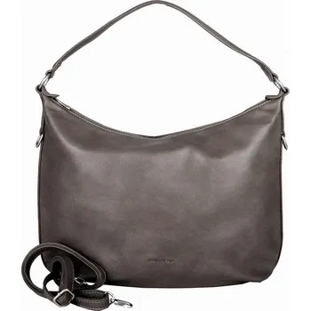 Velká kabelka na rameno David Jones CM7726 hnědo-šedá