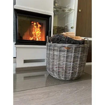 Vingo Ratanový koš, kulatý Rozměry (cm): průměr 40, v. 35