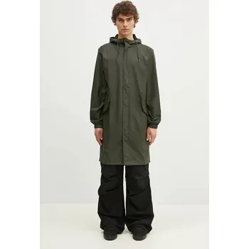 Dámská větrovka Nepromokavá bunda Rains 18140 Fishtail Parka, M, zelená, 78X