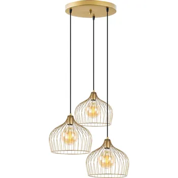 Závěsný lustr Bek II zlatý