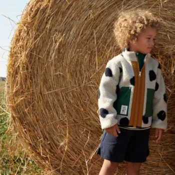 Dívčí bunda LIEWOOD Bunda Noam - Spot dots / Mist Velikost: 122