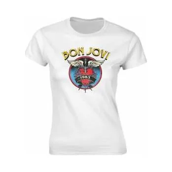 Pánská móda Merch Bon Jovi: Tričko Dámské Heart '83 XL 2021