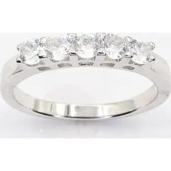 Prsten Stříbrný prsten s kamenem