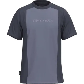 Pánské tričko Pánské sportovní tričko Mizuno Athletics Mizuno T-shirt(M) / Odyssey Gray/Blue Granite Velikost: L