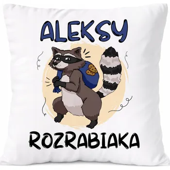 Polštář Dárek Polštář pro Adama, syna, dítě s potiskem