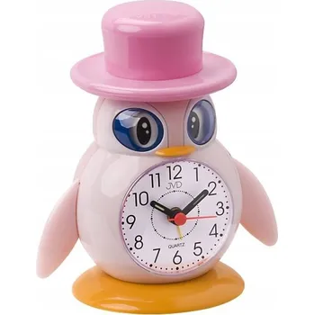 Budík BUDÍK TUČŇÁK HRAČKA PRO DĚTI S PODSVÍCENÍM JVD SR52.2