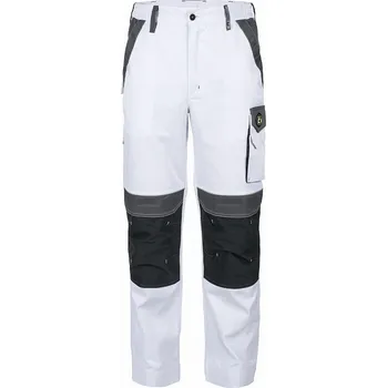 montérky MAX ECO STR kalhoty bílá