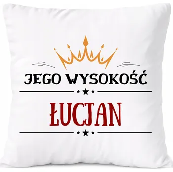 Polštář Dárek Polštář pro Łukasze, syna dítěte s potiskem