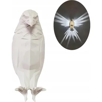 Lampička DEKORACYJNA LAMPA ŚCIENNA NOČNÍ SVĚTLO OREL 3D 1.8W 7000K ODOLNÁ