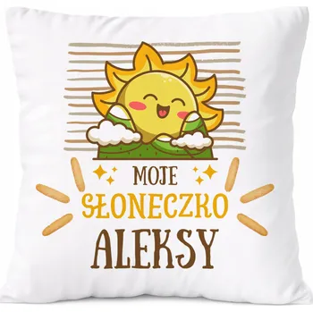 Polštář Dárek Polštář pro syna Alana s potiskem