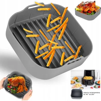 Obraz ORGANIZÉR VLOŽKA PRO AIR FRYER FRITÉZA NA PEČENÍ, VÍCENÁSOBNÁ